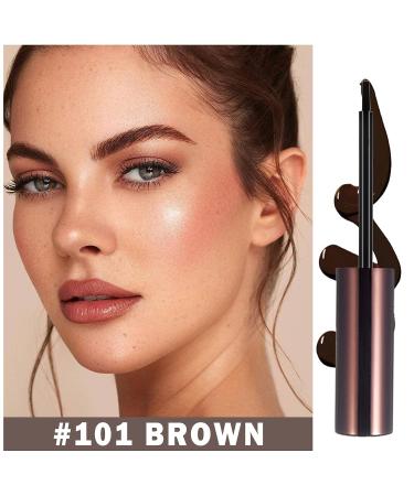 Peel Off Tattoo Eyebrow Gel - Natural & Waterproof Eye Brow Makeup (Brown) - Buy Online on SooperMarket.com