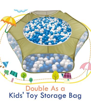 Pawaboo Small Animals Playpen - Waterproof Pet Cage Tent with Breathable Cover, Indoor/Outdoor Fence for Small Pets - Avocado Green - Buy Online on SooperMarket.com