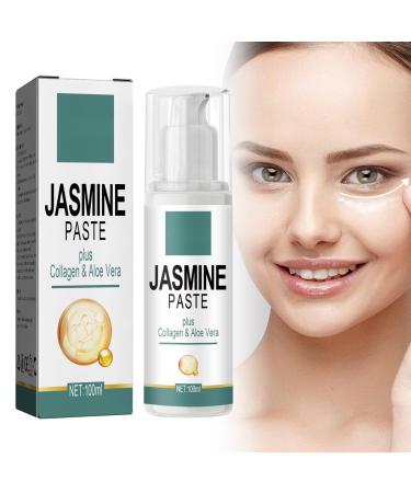 Anti-Dark Circles Eye Cream Eye Cream Against Wrinkles Jasmine Eye Cream Eye Cream Anti Aging Eye Cream Eye Cream for Dark Circles and Puffiness Eye Cream For Dark Circles 100 ml