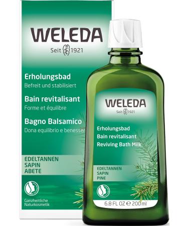 WELEDA BIO DOME Tannen Recreational pool natural cosmetics organic bath essence with essential oils of spruce and noble firs for relaxation and care bathing additive for inner power (1 x 200 ml) noble fir and spruce 200 ml (1 Pack)
