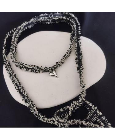 OralGos Elegant Heart Pendant Necklace Adjustable Choker & Long Strap Clavicle Chain for Women | Perfect Gift - Buy Online on SooperMarket.com