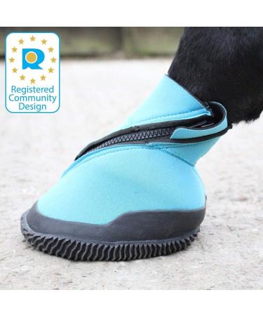 Woof Wear Reusable Medical Hoof Boot-WB0063 Blue 7 UK - Buy Online on SooperMarket.com