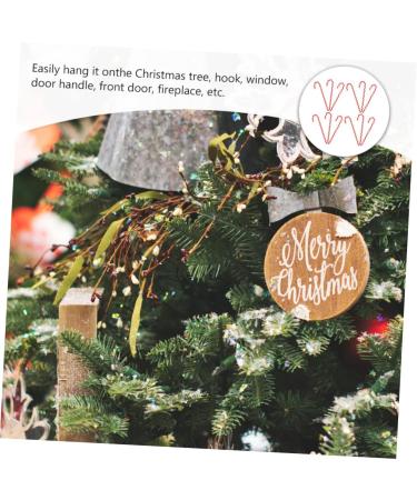 HOLIDYOYO 36 Pcs Christmas Candy Cane Holiday Candy Canes Mini Candy Canes Christmas Tree Candycane PVC. Red - Buy Online on SooperMarket.com