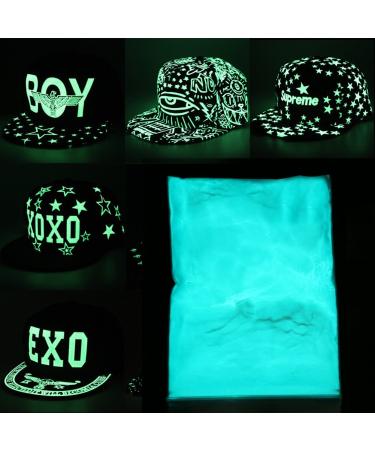 Fluorescent powder glow in the dark color 100 g Professional luminescence pigment phosphorescent color photoluminescence non -toxic aluminum strontium aluminum neon lights dark pigms 02
