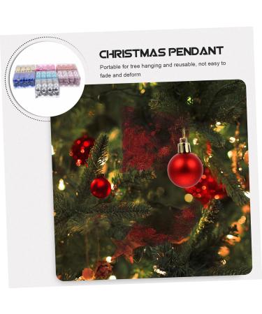 OFFSCH 7 Boxes Christmas Tree Pendant Ornament Outdoor Decoration Christmas Pendant Tree Decoration Hanging - Buy Online on SooperMarket.com