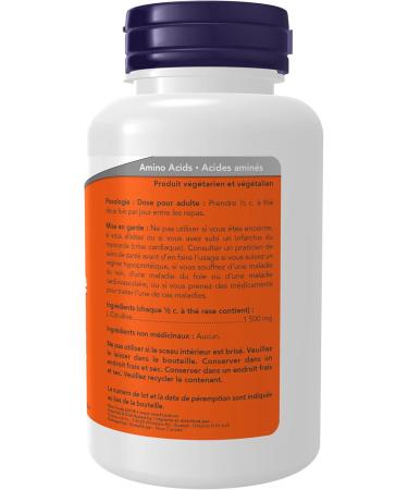 NOW Supplements L-Arginine 1000mg Tablets (120 Count) + L-Citrulline Pure Powder (113g) L-Arginine Tablets + Powder 113g - Buy Online on SooperMarket.com