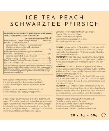 720 DGree Infuuzed Iced Peach - 100 Sugar-Free Bags for 50L Refreshing Flavor | Delicious Alternative to Iced Tea & Lemonade - Buy Online on SooperMarket.com
