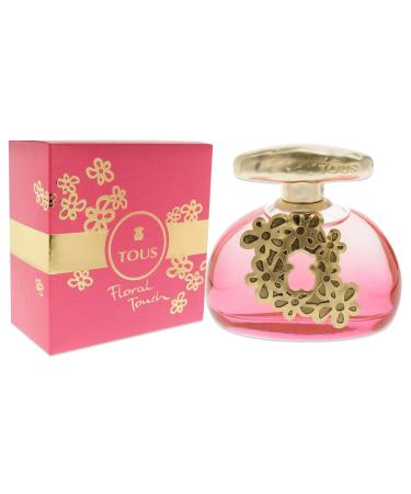 Tous Floral Touch EDT Perfume for Women 3.4 Fluid Ounce Fruity 3.4 Ounce (Pack of 1) - Buy Online on SooperMarket.com