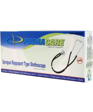 Primacare DS-9295-HG Sprague Rappaport Style Stethoscope 30-Inch Length Hunter Green 450 g - Buy Online on SooperMarket.com