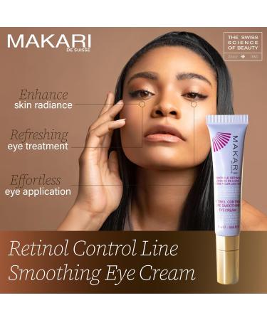 MAKARI Retinol Eye Cream | Collagen Boosting Formula for Fine Lines & Wrinkles | Rice Water Soybean Oil Vitamin E | Reduce Puffiness & Firm Skin - International Shipping Available - Buy Online on SooperMarket.com