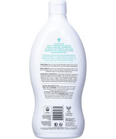 ATTITUDE Little One Baby Bottle & Dishwashing Liquid - Pear Nectar 23.7 fl oz (700 ml) | Eco-Friendly & Safe for Babies - Buy Online on SooperMarket.com