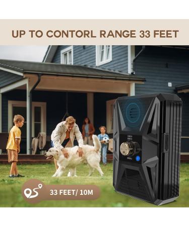 Bubbacare Antibell for Dogs - Rechargeable Ultrasound Anti-Bark Device | 33ft Range Waterproof & Automatic | Safe for Large & Small Dogs - Buy Online on SooperMarket.com