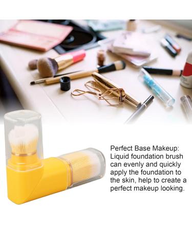 2-in-1 Liquid Brush | 360 Rotating Dense Fluffy Makeup Brush for Liquid Cream & Powder Blending - Buy Online on SooperMarket.com