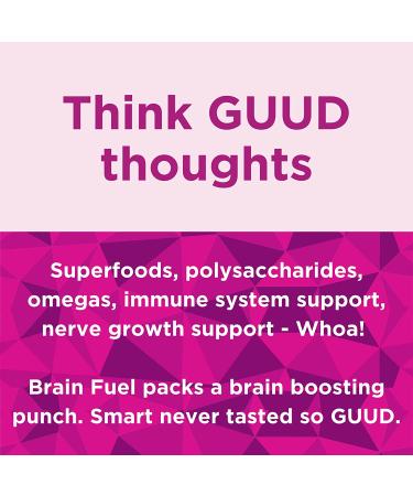 GUUD Brain Fuel Antioxidant Blend Muesli Cereal 12oz - Gluten Free, Vegan, Non-GMO with Oats, Walnuts, Goji Berries, Cranberries, Blueberries, Cacao Nibs - Kosher Certified - 1 Pack - Buy Online on SooperMarket.com