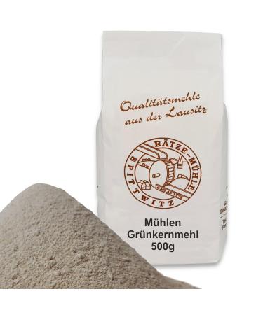 Mills green spelt flour 500g freshly ground green spelt grains from the R tze mill in the best quality