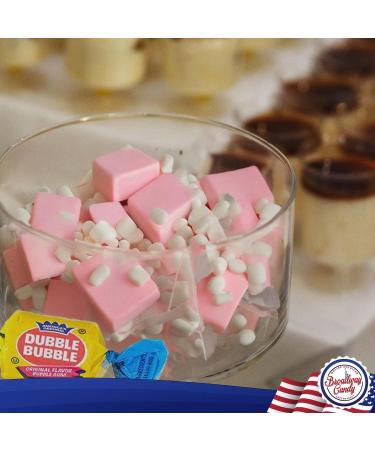 Dubble Bubble Original Flavour Bubble Gum, 350g Jar - Individually Wrapped American Sweets - 50 Pieces - Buy Online on SooperMarket.com