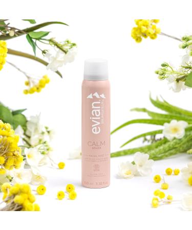 Evian Calm Facial Mist - Soothe Sensitivity & Hydrate - Organic Skincare for All Skin Types - French Alps - Buy Online on SooperMarket.com