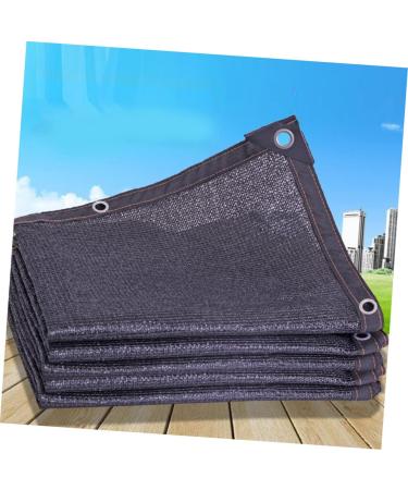 Kisangel Courtyard Shading Net Cultivation Shading Net Garden Net Punch Hole Sun Visor 300.00X300.00X0.50CM Black - Buy Online on SooperMarket.com