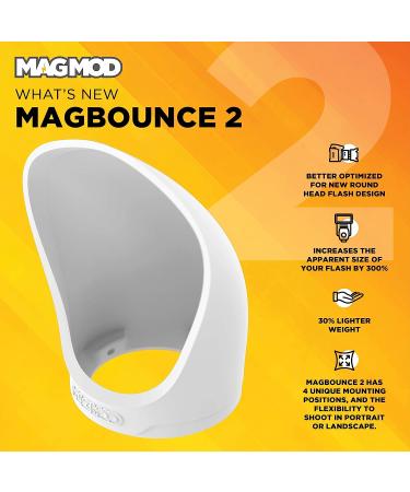 MagBounce 2 Flash Modifier by MagMod | Magnetic Light Diffuser Attachment - Buy Online on SooperMarket.com