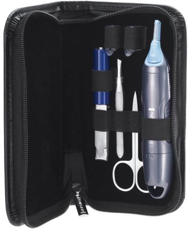 Remington Groom Essentials Set NanoSeries NE3455 trimmer set for nose ear & eyebrow hair grey/black