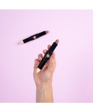 W7 Contour Stick - Double-Ended Creamy Contour & Highlight Makeup - Bronze Shape & Define Skin - Fair Fair 1 count (Pack of 1) - Buy Online on SooperMarket.com