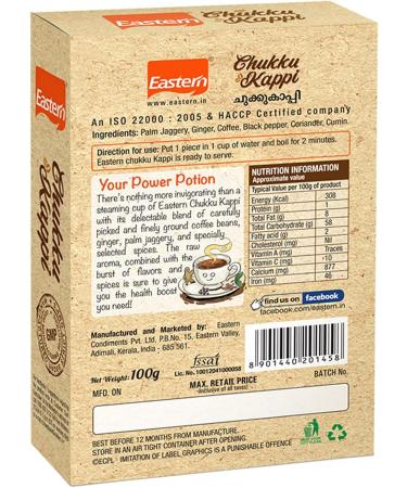 Eastern Chukku Coffee Powder 100 g - Buy Online on SooperMarket.com