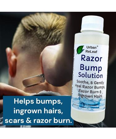 Urban ReLeaf Razor Bump Solution - Natural Sea Salt for Shaving Bumps & Ingrown Hairs - Made in USA - Buy Online on SooperMarket.com