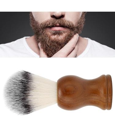 Ankroyu Shaving Brush - Professional Razor Brush for Men with Wooden Handle | Ideal for Hairdressing Salons & Beard Grooming - Buy Online on SooperMarket.com