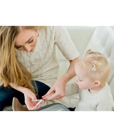 American Red Cross Deluxe Health and Grooming Kit for Infants | Thermometer, Medicine Dispenser, Comb, Brush, Nail Clippers and More | Convenient Tote Included - Buy Online on SooperMarket.com