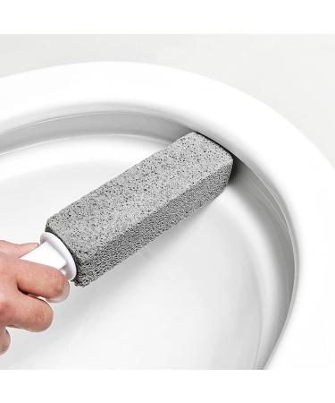 Knadgbft 5Pcs Pumice Cleaning Stone with Handle Toilet Bowl Cleaning Brush Cleaner Hard Water Ring Remover - Buy Online on SooperMarket.com