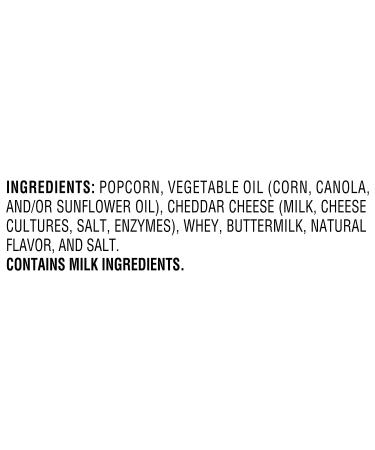Smartfood Popcorn White Cheddar 0.625oz Bags (10 Pack) - Delicious Snack Option - Buy Online on SooperMarket.com