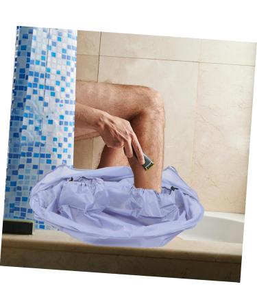Leg Shaving Cape & Beard Trimming Apron - Foldable Grooming Cloth for Men | Premium Polyester Body Bib - Buy Online on SooperMarket.com