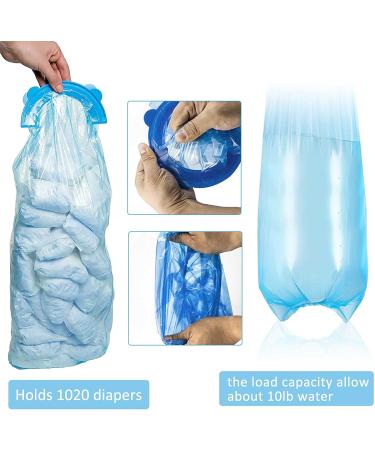 Diaper Pail Refill Bags - 34 Bags, 1088 Counts - Compatible with Arm&Hammer Disposal System - Locks in Odor - Seal and Toss Design - Buy Online on SooperMarket.com