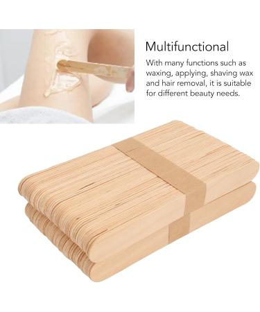 Socobeta 300PCs Multifunctional Waxing Craft Sticks - Birch Wood Hair Removal Applicators for Home Use - Buy Online on SooperMarket.com