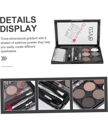 MAGICLULU 4 Sets Eyebrow Powder Set Eyebrow Brush Makeup Brush Makeup Supply Eyebrow Pencil Water Proof Miss - Buy Online on SooperMarket.com