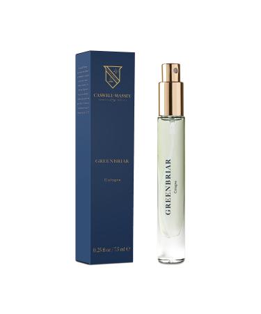 Caswell-Massey Greenbriar Cologne Discovery A Classic and Zesty Scent with Citrus Sage & Rugged Velvety Notes Sample Size Vial Cologne for Men 0.25 Fl Oz Greenbriar 0.25 Fl Oz (Pack of 1)