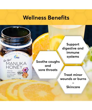 PRI Manuka Honey MGO 150+ | Raw Monofloral 500g from New Zealand - Buy Online on SooperMarket.com