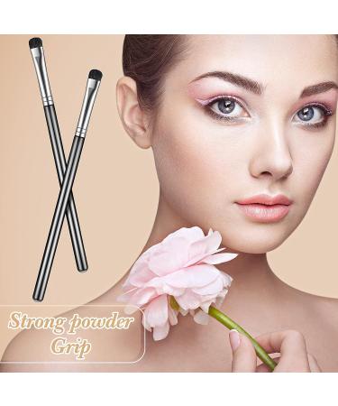 6pc Eyeshadow Brush Set for Precision Eye Makeup - Small Shader, Smudge, Blending and Crease Brushes - Buy Online on SooperMarket.com