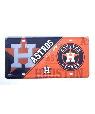 Rico MLB Astros - Split Design - Metal Tag