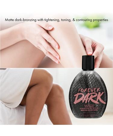 Millennium Tanning Forever Dark Black Mattifying Instant Bronzer Tanning Lotion 13.5oz - Skin-Perfecting Formula - Buy Online on SooperMarket.com