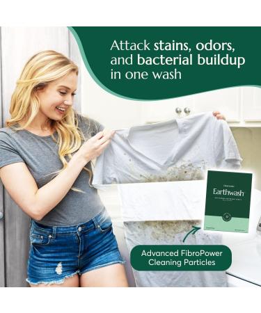 earthwash - Laundry Detergent Sheets Scent-Free (32 Loads) The Perfect Hypoallergenic Eco-Friendly Plastic Free Strips Ideal for Travel/Home Use. Biodegradable-Easy Dissolve True Eco-Wash - Buy Online on SooperMarket.com