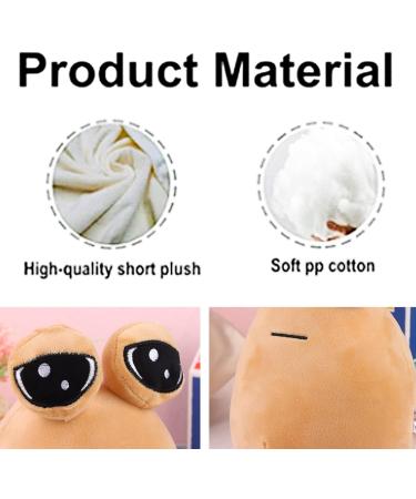 Alien Pou Plush Toy - 8.6 inch Stuffed Animal Doll for Kids - Buy Online on SooperMarket.com