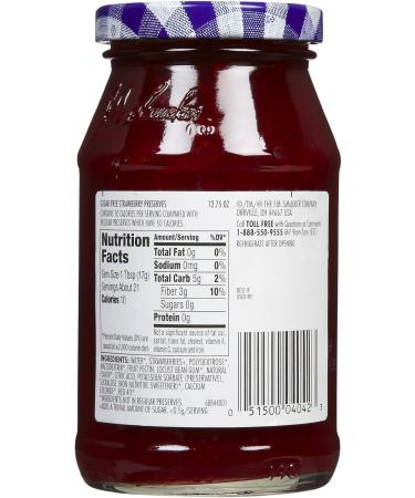 Smucker's Sugar Free Strawberry Preserves 12.75 oz 2 pk - Buy Online on SooperMarket.com
