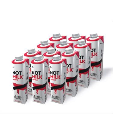 NotMilk Whole Plant-Based Milk, Shelf-Stable, Lactose-free, Vegan, Non-GMO 8 FL Oz, 12-PACK 8 Fl Oz (Pack of 12)
