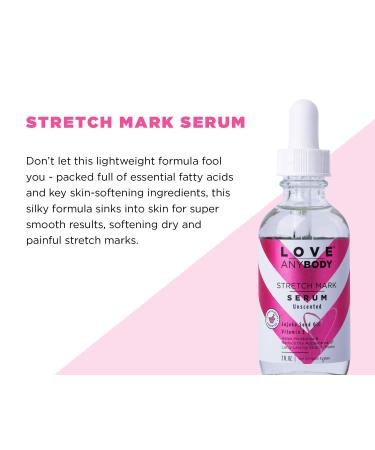 Stretch Mark Serum | Natural Scar Treatment with Jojoba Oil & Vitamin E | Unscented Cruelty-Free Aluminum & Paraben-Free - Buy Online on SooperMarket.com