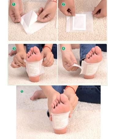 Premium Foot Pads: Rapid Pain Relief & Foot Health Fresh Scent Foot Care Sleeping & Anti-Stress Relief No Stress Package New Formula (100) - Buy Online on SooperMarket.com