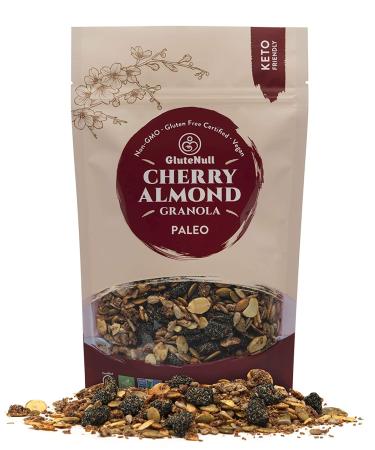 Cherry Almond Granola - Keto Paleo Gluten Free Vegan - 10 Oz | Healthy & Delicious Snack - Buy Online on SooperMarket.com