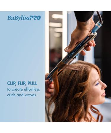 BaBylissPRO Nano Titanium Stainless Steel OPTIMA Flat Iron 1-1/4" Wide Midnight Blue - Buy Online on SooperMarket.com