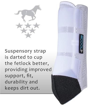 Professional's Choice 2XCOOL Sport Medical Boots | 4-Pack L White | Premium Comfort & Support for Athletes | International Shipping Available - Buy Online on SooperMarket.com