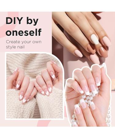 Greoer French Tip Stamper Kit 2 Pieces Clear Nail Art Jelly Stamper with 2 Pieces Scrapers Long Short Soft Silicone Jelly Stamper for Nails French Nail Line Tools for French Manicure DIY Salon - Buy Online on SooperMarket.com